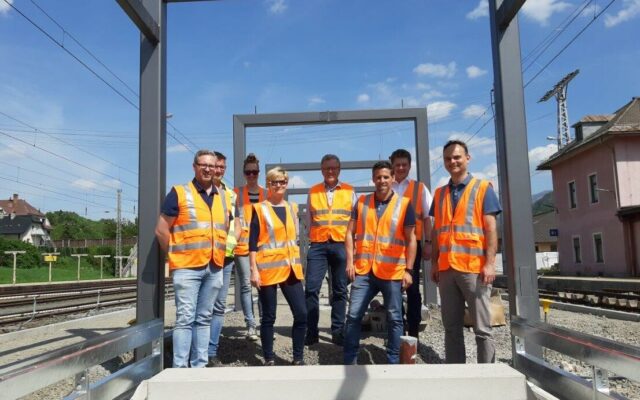 Moder­ni­sie­rung des Bahn­hofs schrei­tet vor­an