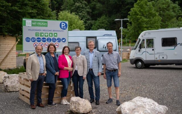 Rast-Stell­platz für Cam­per in Arnold­stein