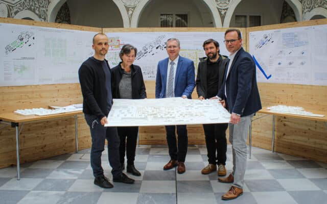 Jetzt nimmt die „Vil­la­cher Vor­stadt“ For­men an!