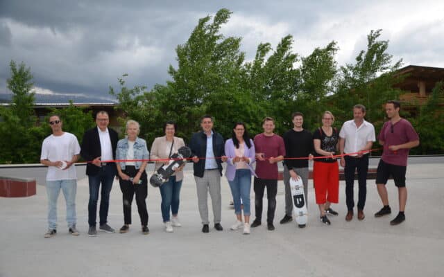 Skate­park „Pusher Pla­za“ in Spit­tal eröff­net