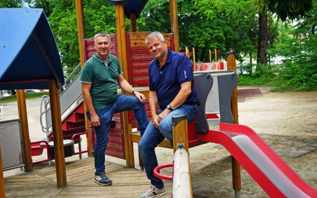 Spit­ta­ler Kin­der zeich­nen ihren Traum­spiel­platz