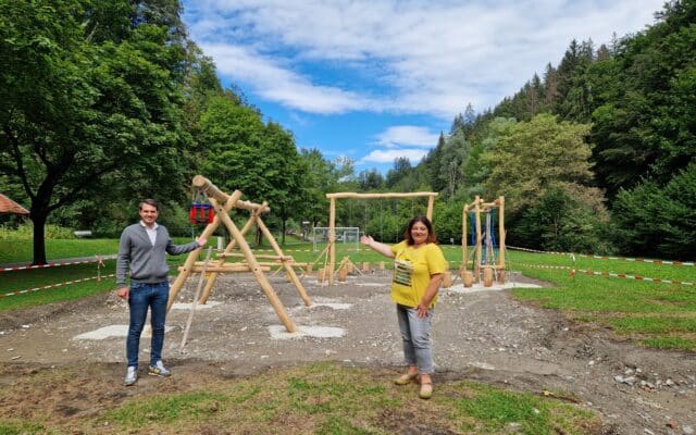 Neu­er Spiel­platz ent­steht in Her­ma­gor