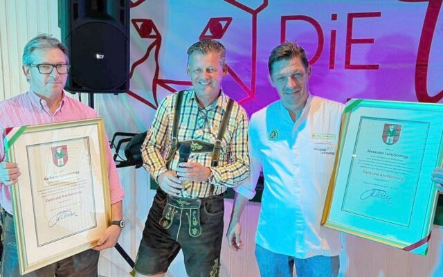 Aus­zeich­nung für Lutschounigg-Brü­der