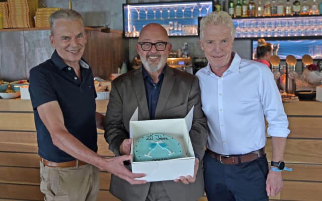 Jubi­lä­ums­fei­er im „Aqua“ in Vel­den