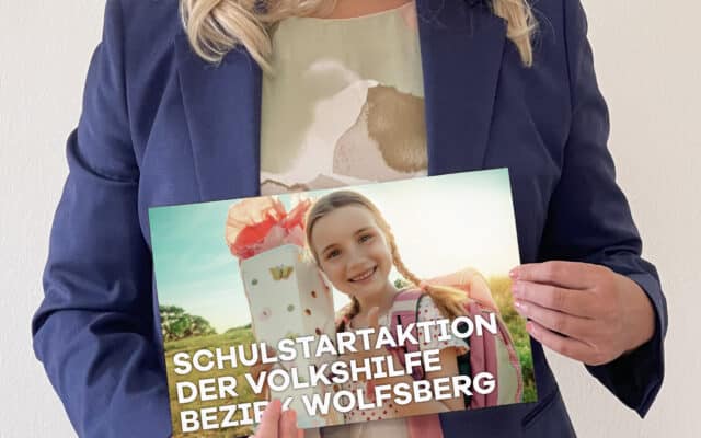 Schul­start-Akti­on der Volks­hil­fe im Bezirk Wolfs­berg