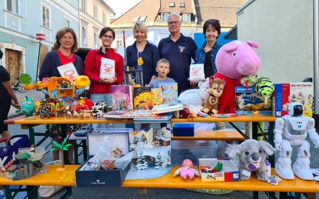 Kin­der bewie­sen ihr Ver­kaufs­ge­schick