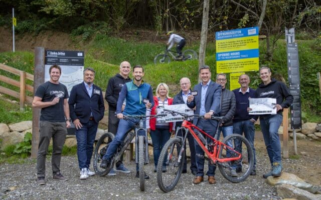 Acht neue Moun­tain­bike-Trails am Ossia­cher See
