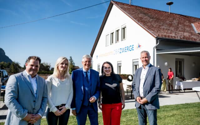 Kin­der­ta­ges­stät­te „Obir­zwer­ge“ eröff­net!