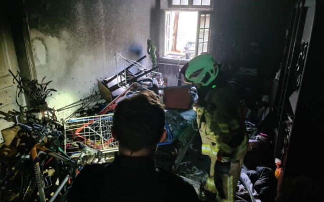Ein Schwer­ver­letz­ter nach Brand in Kla­gen­furt