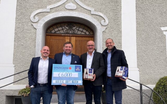 Spen­den­ak­ti­on „Hirter hilft hel­fen“