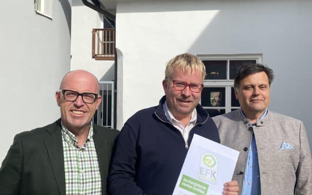 Mit Zer­ti­fi­kat für Nach­hal­tig­keit aus­ge­zeich­net