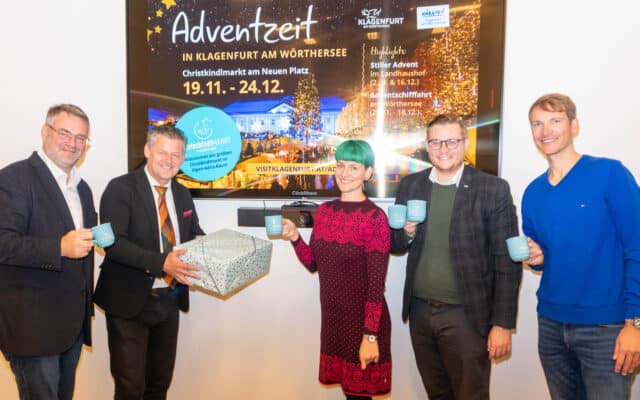 Kla­gen­furt fei­ert wie­der „nor­ma­len“ Christ­kindl­markt