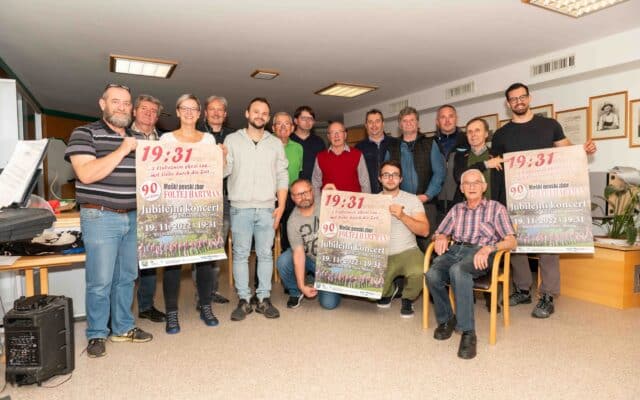 Män­ner­chor „Fol­tej Hart­man“ fei­ert 90-Jahr-Jubi­lä­um