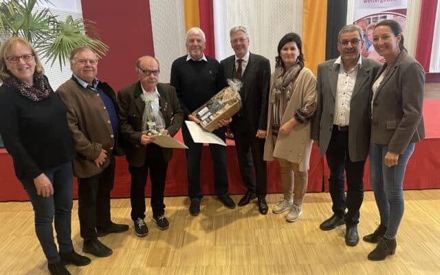 Zwei lang­jäh­ri­ge SPÖ-Mit­glie­der geehrt