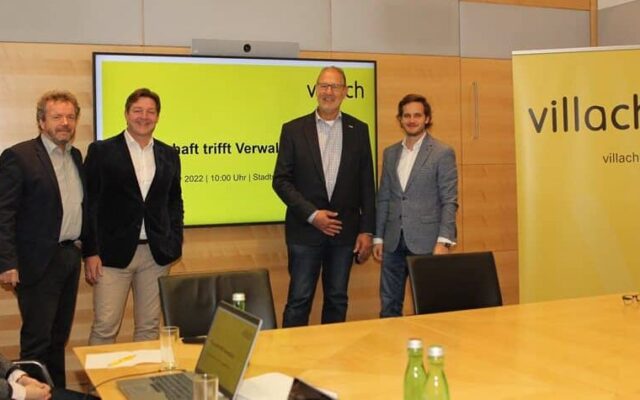 Vil­lach: Wirt­schaft und Ver­wal­tung ver­net­zen sich