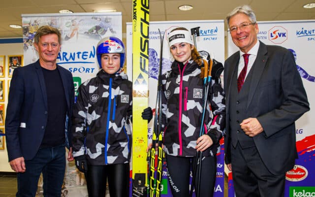 Neu­es Out­fit für Kärn­tens Ski-Talen­te