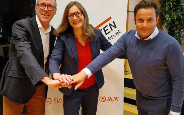 Erst­mals Frau an der Spit­ze der Tri­ath­le­ten