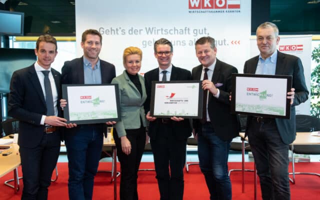 Kla­gen­furts Unter­neh­mer bli­cken ver­hal­ten in die Zukunft