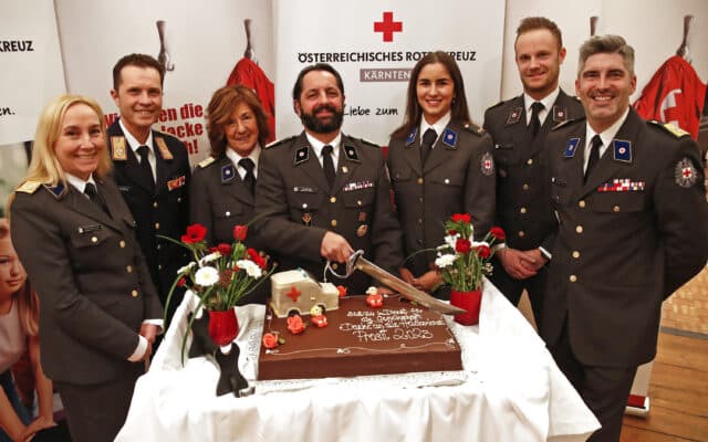 Neu­jahrs­emp­fang im Schloss Maria Loret­to