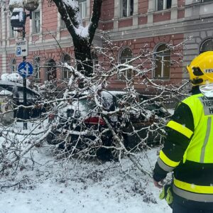 Schneechaos sorgte für Unfälle auf den Straßen