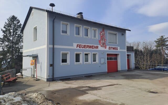 Rüst­haus der Frei­wil­li­gen Feu­er­wehr Eit­weg bekommt Zubau