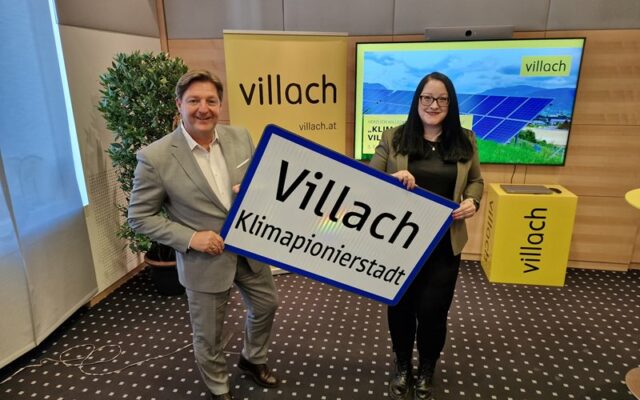 Die Drau­stadt Vil­lach ist Kli­ma­pio­nie­rin
