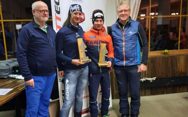 Ski­tou­ren­lauf und Sno­wrun auf das Drei­län­der­eck