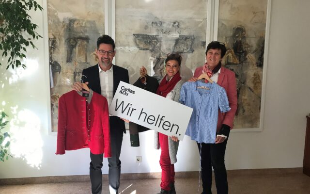 Trach­ten-Floh­markt für Men­schen in Not
