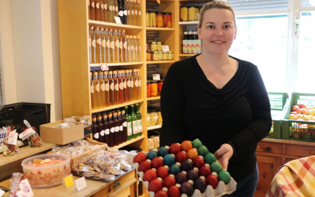 Oster­markt der Greiß­le­rei Rasch