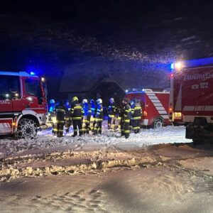 Feuerwehr-Großeinsatz am Dobratsch