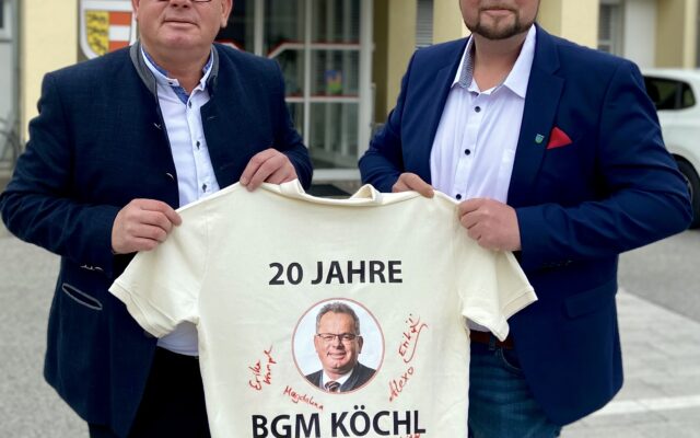 Gemein­de­ober­haupt fei­ert Jubi­lä­um