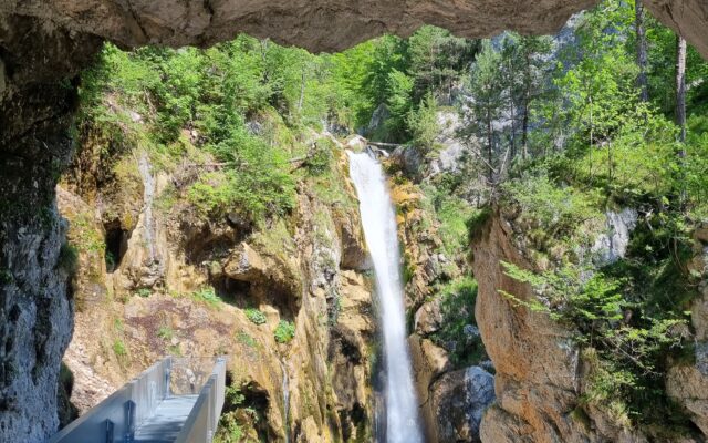 Nach Ver­wüs­tung: Tschepp­a­schlucht ist wie­der geöff­net