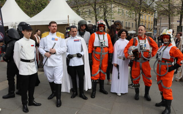 Jedi-Rit­ter & Co. mar­schier­ten durch Kla­gen­furt