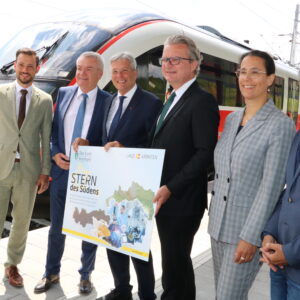 Jungfernfahrt durch den Koralmtunnel