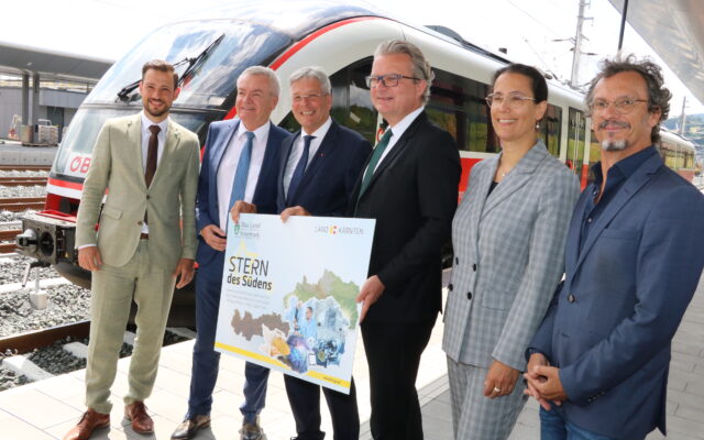 Jungfernfahrt durch den Koralmtunnel