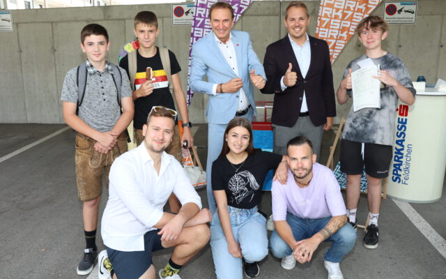 Spar­kas­se Feld­kir­chen sorg­te für süße Abküh­lung