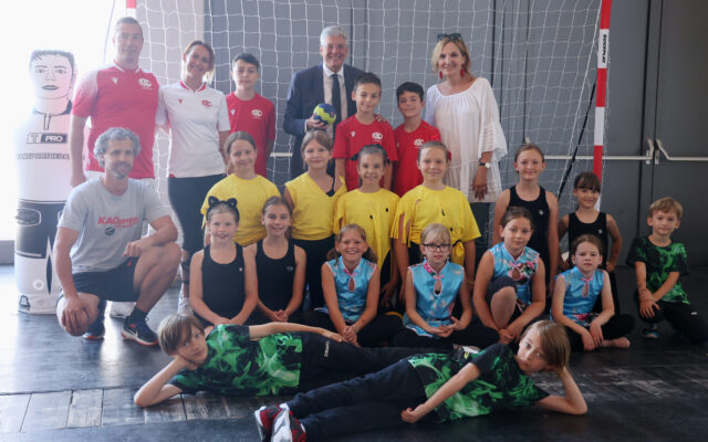 KAC fei­er­te den Kin­der-Sport­tag