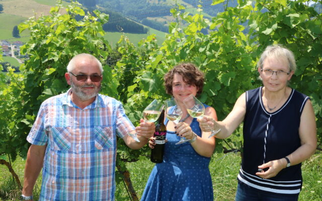 Die Wein­kö­ni­gin vom Gra­nitz­tal