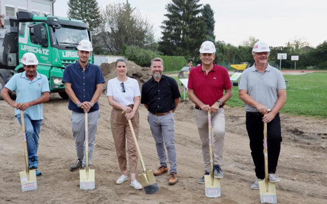 Sport­platz der MS Waid­manns­dorf bald in neu­em Glanz