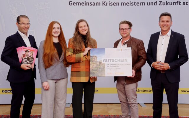 Mar­kus Ronacher gewann den “kärnten.magazin”-Hauptpreis
