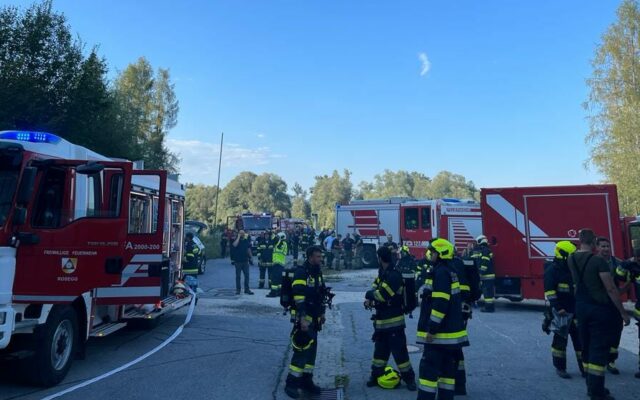 Turbinenraum eines Energieversorgers stand in Brand