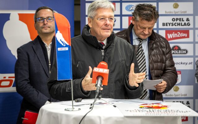 Logo und Spiel­plan für Damen-Eis­ho­ckey-WM ent­hüllt