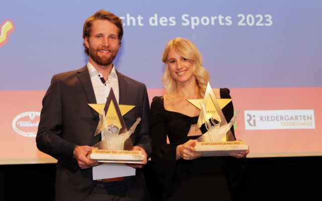 Mar­co Schwarz und Anna Gas­ser sind Sport­ler des Jah­res 2023!