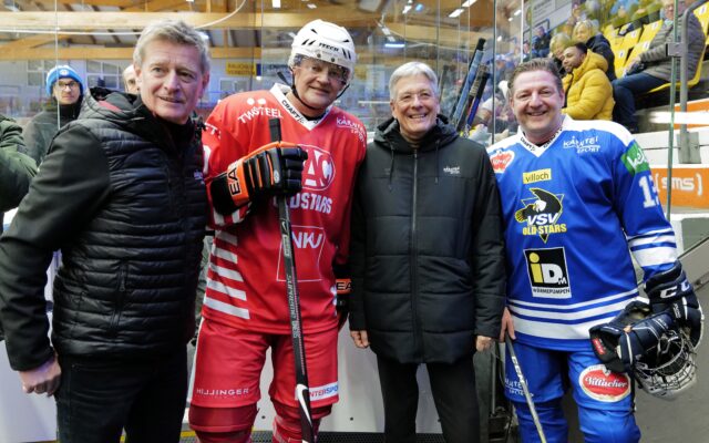 „Eis­ho­ckey-Star-Revi­val“: Legen­den auf Puck­jagd