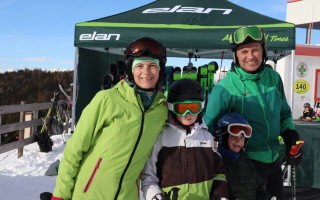 Am Gol­deck: Ein Ski­tag mit der Fami­lie