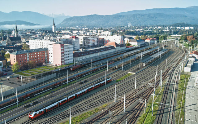 ÖBB inves­tie­ren heu­er 328 Mil­lio­nen Euro in Kärn­ten