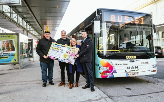 Vil­lach: Faschings-BUS:SI für siche­ren Heim­weg