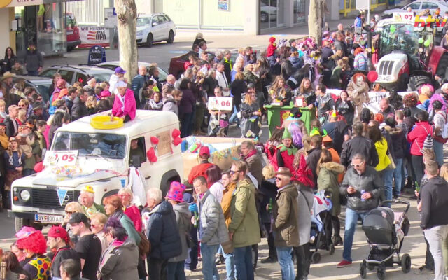 Gro­ßer Faschings­um­zug durch die Alt­ho­fe­ner Innen­stadt