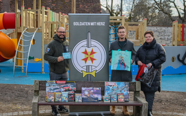 Sol­da­ten mit Herz ver­sü­ßen die Semes­ter­fe­ri­en