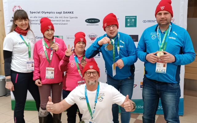 Erfolg­rei­che „KUGIS“ bei den Spe­cial Olym­pics